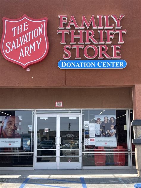 Salvation army donation centers - 10am-6pm, 7 days a week. Accepting clothing and housewares only. Accepted Items.